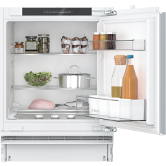 Bosch KUR21VFE0G BI 59.8cm Built Under Fridge - White